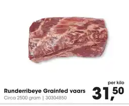 HANOS Runderribeye Grainfed vaars aanbieding