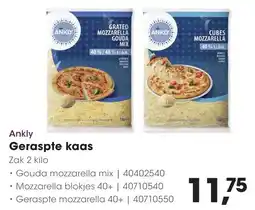 HANOS Anky Geraspte kaas aanbieding