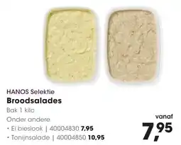HANOS Hanos selektie broodsalades aanbieding