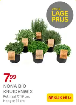 Praxis Nona bio kruidenmix aanbieding