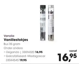 HANOS Vanolia Vanillestokjes aanbieding