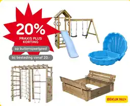 Praxis Buitenspeelgoed aanbieding