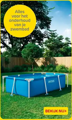 Praxis Alles voor het onderhoud van je zwembad aanbieding