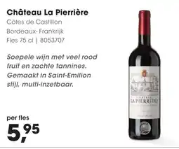 HANOS Château La Pierrière aanbieding