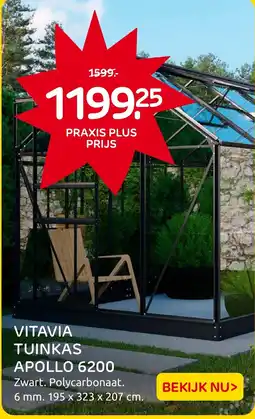 Praxis Vitavia tuinkas apollo aanbieding