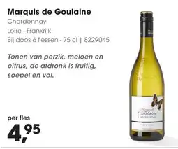 HANOS Marquis de Goulaine Chardonnay aanbieding