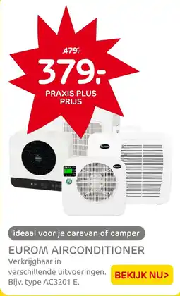 Praxis Eurom airconditioner aanbieding