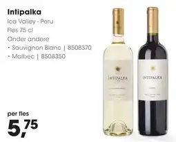HANOS Intipalka aanbieding
