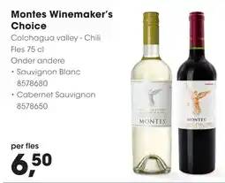HANOS Montes Winemaker's Choice aanbieding