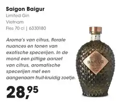 HANOS Saigon Baigur Limited Gin aanbieding