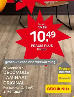 Praxis Decomode laminaat original aanbieding