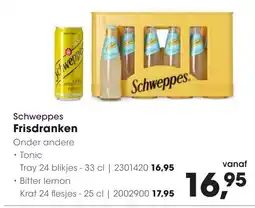HANOS Schweppes Frisdranken aanbieding