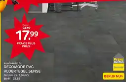 Praxis Decomode pvc vloertegel sense aanbieding