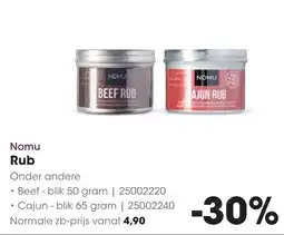 HANOS Nomu Rub aanbieding