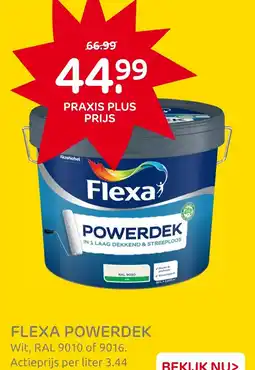Praxis Flexa powerdek aanbieding