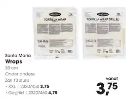 HANOS Santa Maria Wraps aanbieding