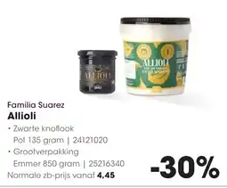 HANOS Familia Suarez Allioli aanbieding