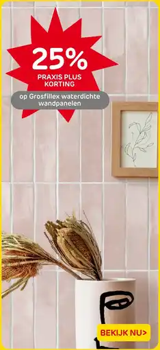 Praxis Grosfillex waterdichte wandpanelen aanbieding