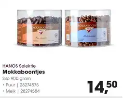 HANOS Hanos selektie mokkaboontjes aanbieding