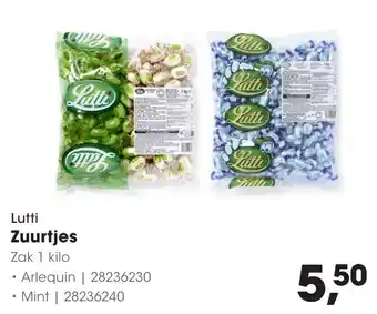 HANOS Lutti Zuurtjes aanbieding