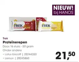 HANOS Trek Proteïnerepen aanbieding