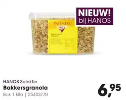HANOS Hanos selektie bakkersgranola aanbieding
