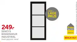 Praxis Sencys binnendeur industrial aanbieding
