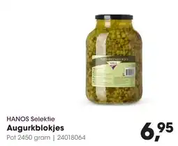 HANOS Hanos selektie augurkblokjes aanbieding