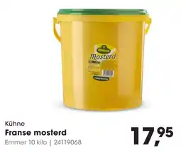 HANOS Kühne Franse mosterd aanbieding