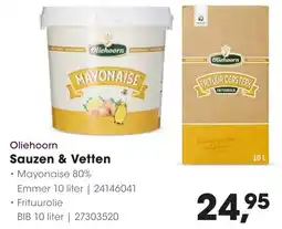HANOS Oliehoorn Sauzen & Vetten aanbieding