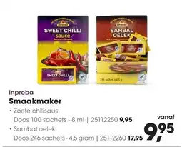 HANOS Inproba Smaakmaker aanbieding
