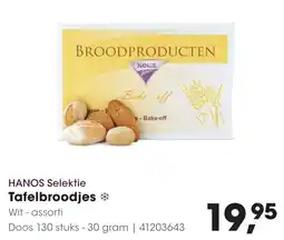 HANOS Hanos selektie tafelbroodjes aanbieding