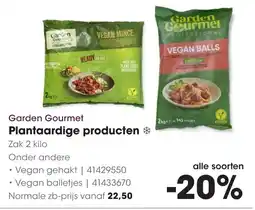 HANOS Garden Gourmet Plantaardige producten aanbieding