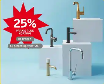 Praxis Kranen aanbieding