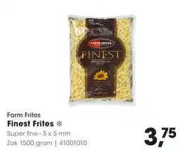HANOS Farm Frites Finest Frites aanbieding