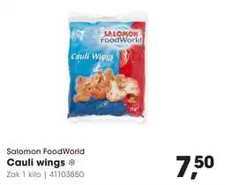 HANOS Salomon FoodWorld Cauli wings aanbieding