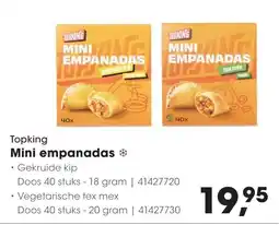 HANOS Topking Mini empanadas aanbieding
