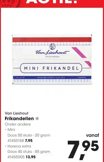 HANOS Van Lieshout Frikandellen aanbieding