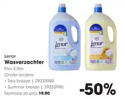 HANOS Lenor Wasverzachter aanbieding