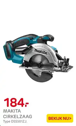 Praxis MAKITA CIRKELZAAG aanbieding
