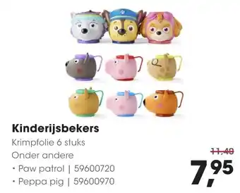 HANOS Kinderijsbekers aanbieding