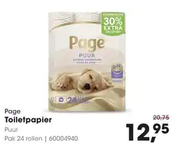 HANOS Page Toiletpapier aanbieding
