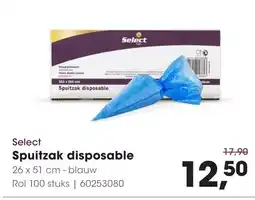 HANOS Select Spuitzak disposable aanbieding