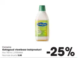HANOS Campina Koksgoud vloeibaar bakproduct aanbieding