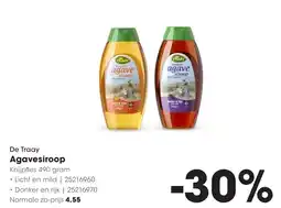 HANOS De Traay Agavesiroop aanbieding