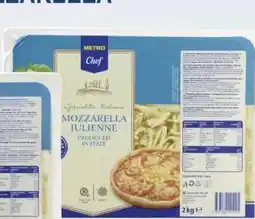 Makro Metro Chef Mozzarella julienne aanbieding