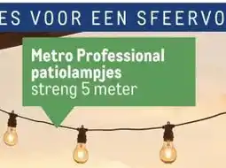 Makro Metro Professional patiolampjes aanbieding