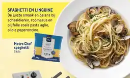 Makro Metro Chef spaghetti aanbieding