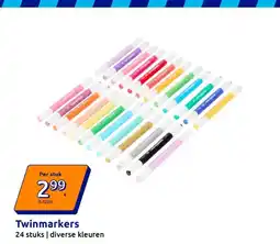 Action Twinmarkers aanbieding