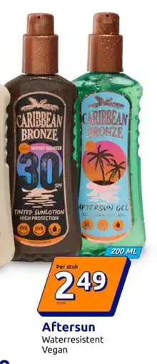 Action Caribbean Bronze Aftersun aanbieding